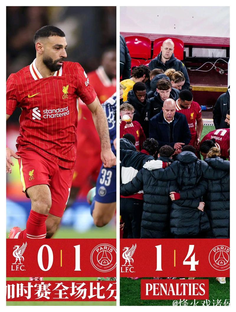利物浦稍战优势或双杀巴黎 加时赛并非天方夜谭